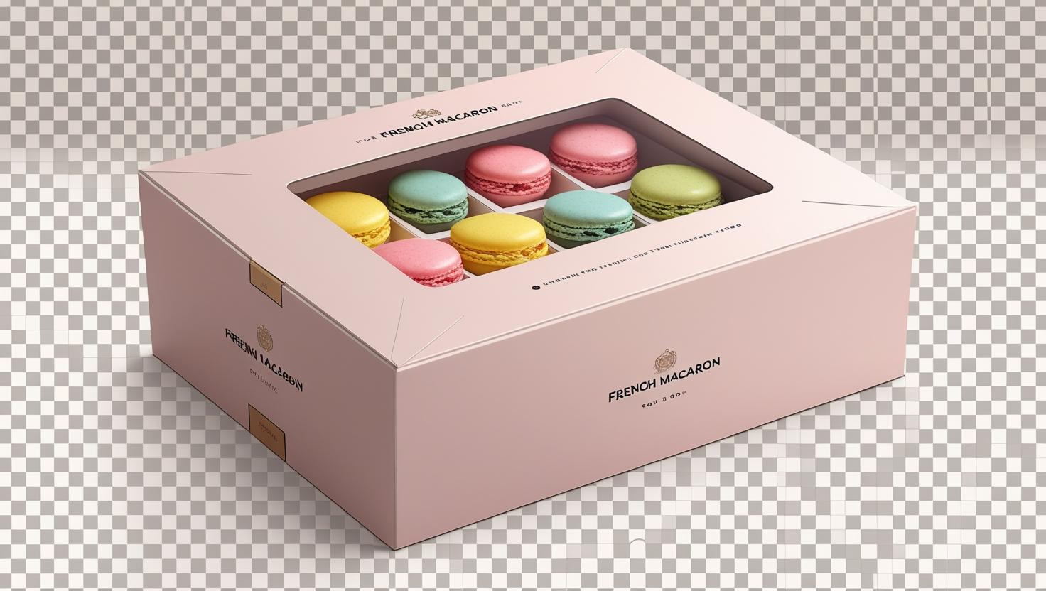 Custom French Macaron Boxes